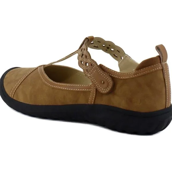 JBU Tan Women's Buttercup Flats/NIB/9.5M - Picture 3 of 14